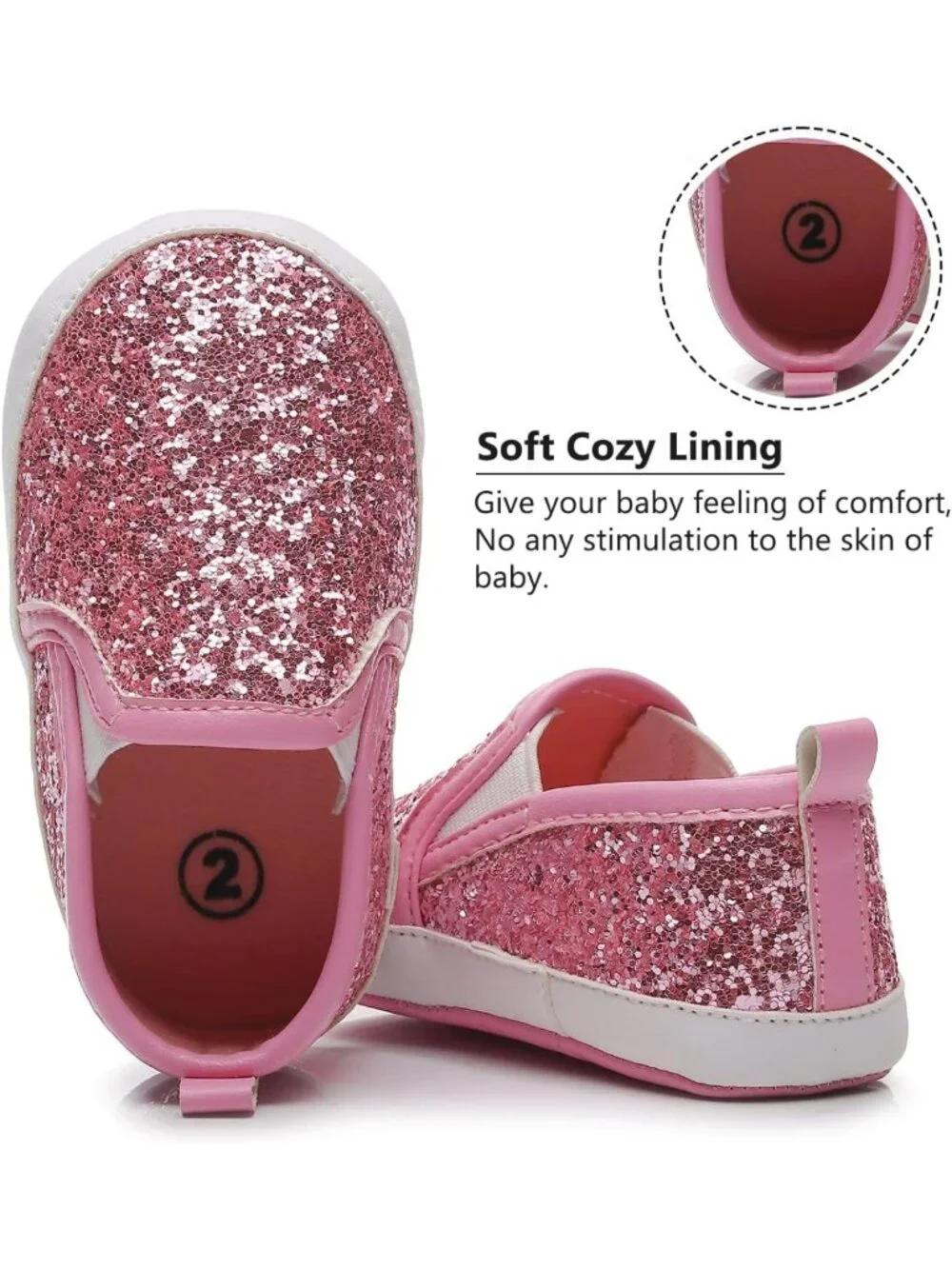 Soft Sole Baby Sneakers | Anti-Slip Moccasins for Toddlers & Infants | First